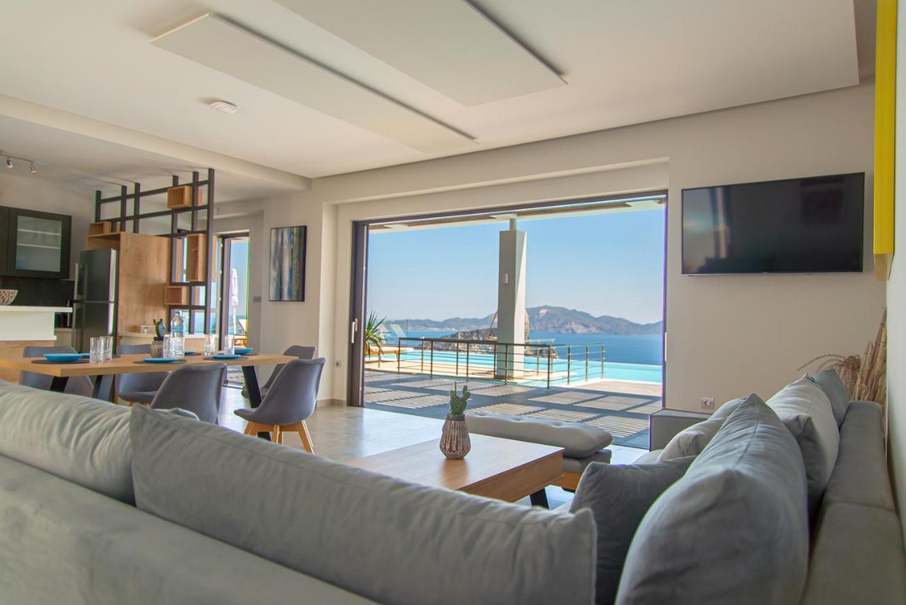 Villa Despina - Marathia View Private Luxury Villa Marathiás 外观 照片