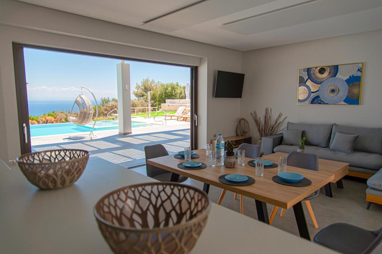 Villa Despina - Marathia View Private Luxury Villa Marathiás 外观 照片