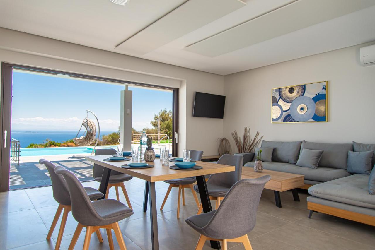 Villa Despina - Marathia View Private Luxury Villa Marathiás 外观 照片