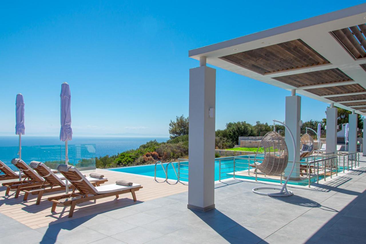 Villa Despina - Marathia View Private Luxury Villa Marathiás 外观 照片