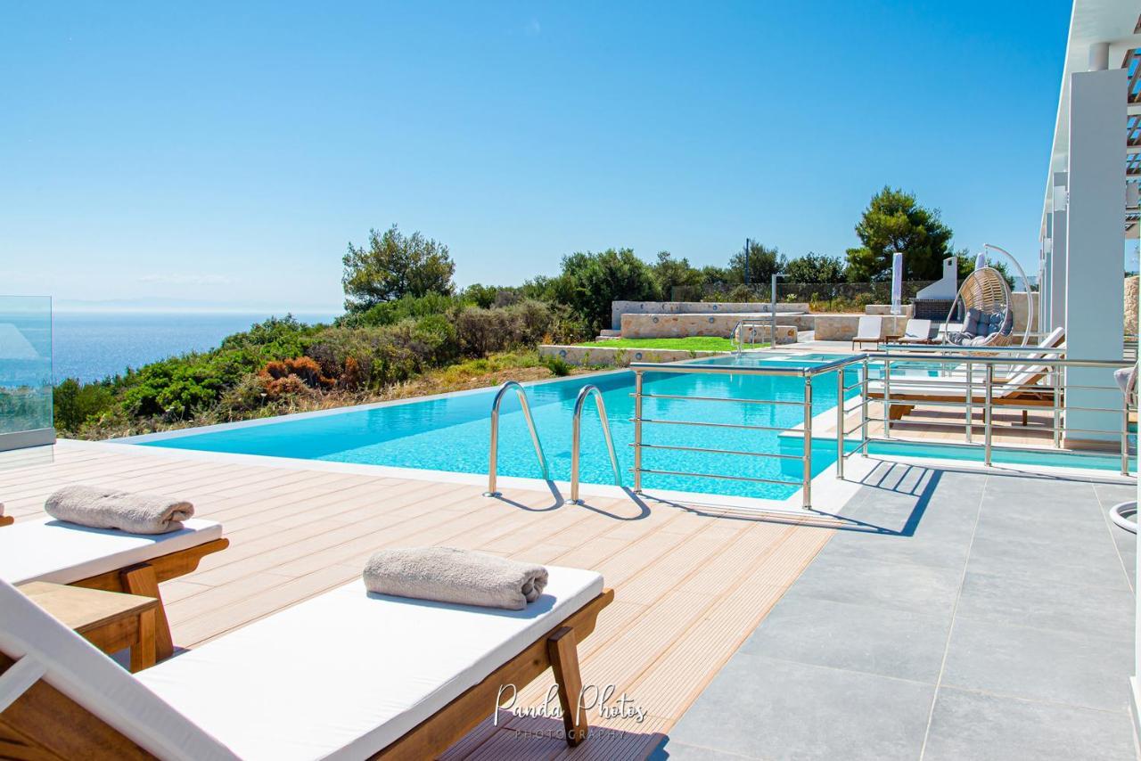 Villa Despina - Marathia View Private Luxury Villa Marathiás 外观 照片