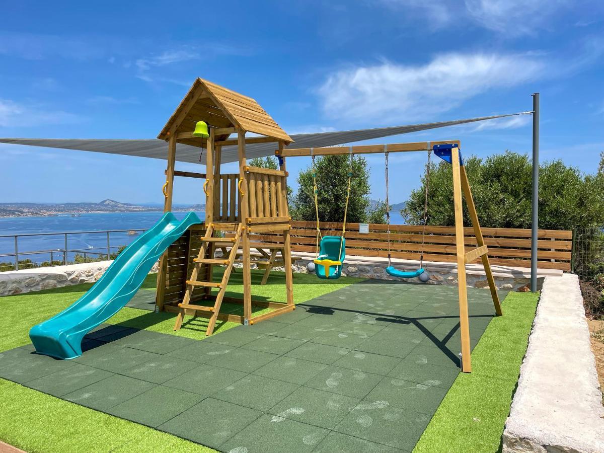 Villa Despina - Marathia View Private Luxury Villa Marathiás 外观 照片